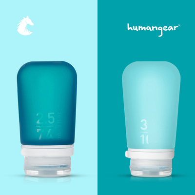 humangear硅胶分装瓶套装旅行出差乳液洗发水便携空瓶旅游洗漱