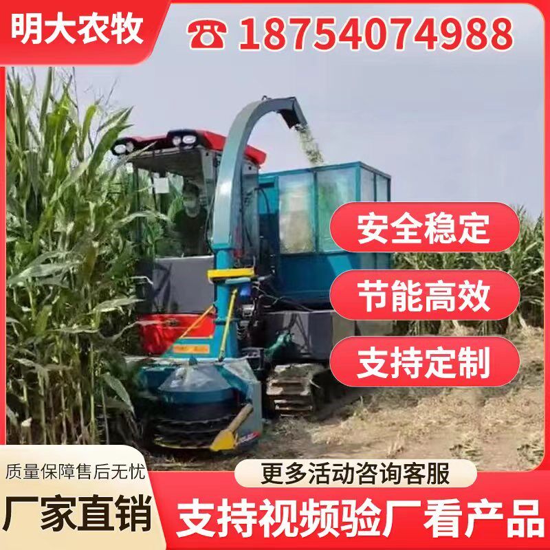 牧草履带圆盘青储机甜象草收获机皇竹草收割机青贮饲料粉碎收获机,农机/农具/农膜,收割机械,淘宝优惠券,粉丝福利购,淘宝优惠卷