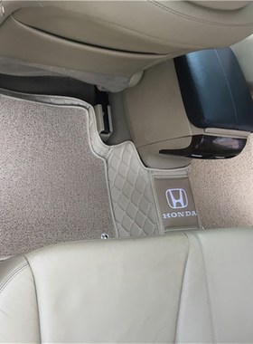 适用于老款本田六代七代八代九代雅阁脚垫050607/08/09/10/1112年