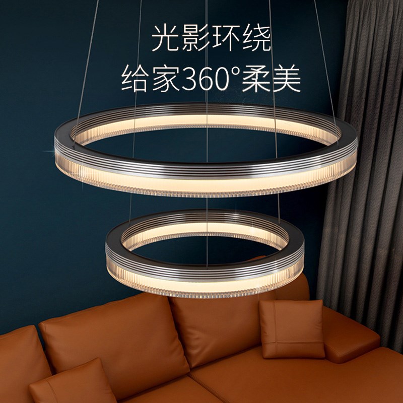 客厅吊灯现简约卧室全光谱大厅轻奢意式极简灯餐厅北欧设计师