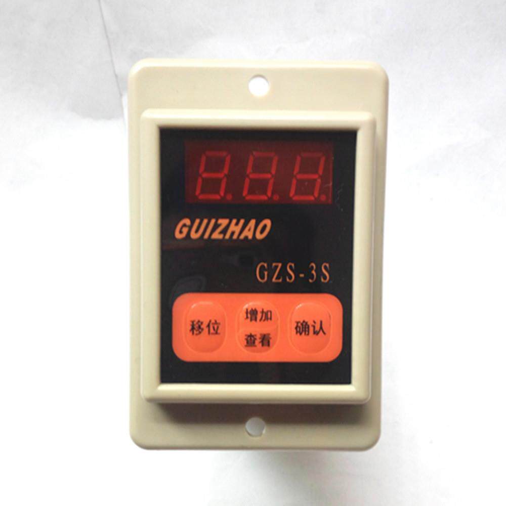 智能数显延时继电器防水防油型GZS-3S ASY-3D AC220V 999S