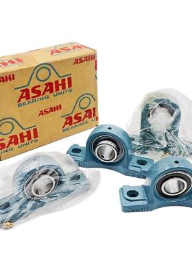 ASAHI日本进口外球面带座轴承UCFB 305 306 307 308 309 310 311