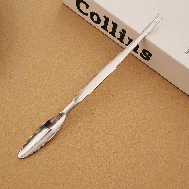 18/10不锈钢蟹勺蟹叉吃螃工具蟹针两用螃蟹挖勺304龙虾勺叉子