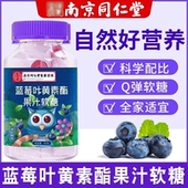 蓝莓叶黄素酯果汁软糖凝胶糖果60克 正品 上班族电脑族手机党