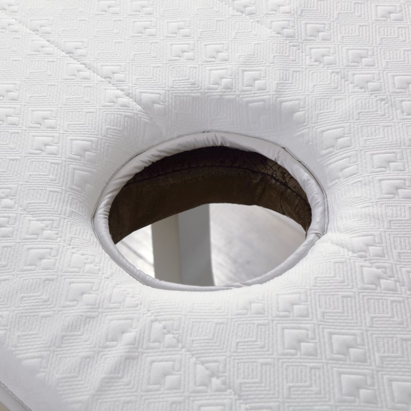 美容床垫加厚带洞乳胶软硬适中推拿按摩理疗垫可S折叠海绵防滑垫