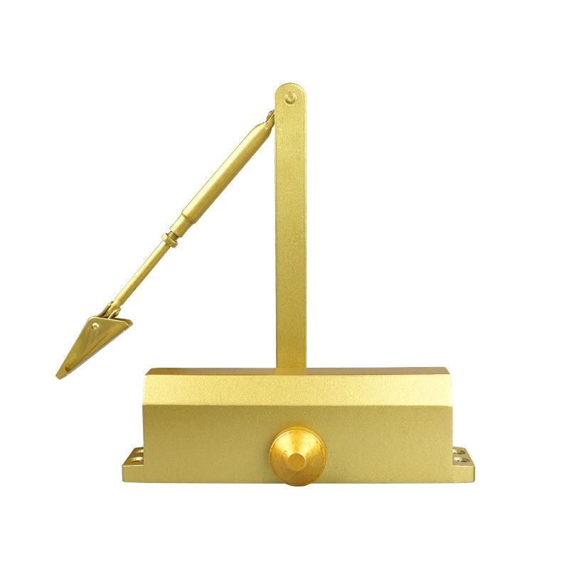 铝合金重型防火闭门器明装v液压式关门器酒店通道门缓冲定位闭门