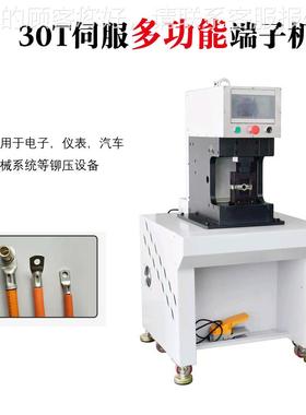 伺0T/50T服端子机压四边形端 子300平3方端子PBF-Y30T六边形压接