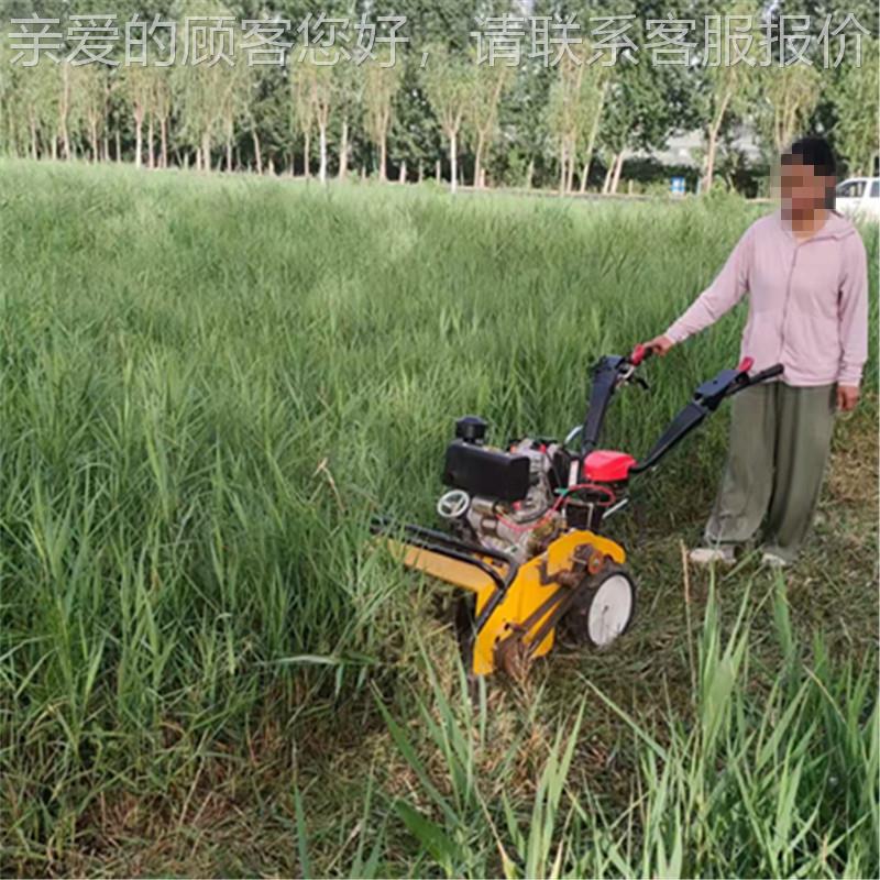 新式四驱多功地能开沟机小型农深沟除草开用荒耕WIA旋家用耕果园