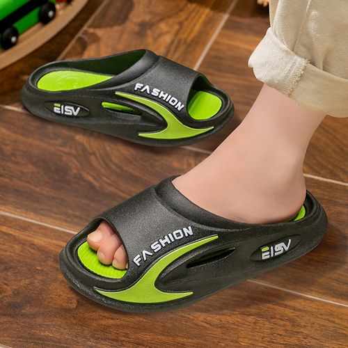 中大童拖鞋男童夏季户外家居踩屎感亲子网M红潮流新款儿童凉拖鞋