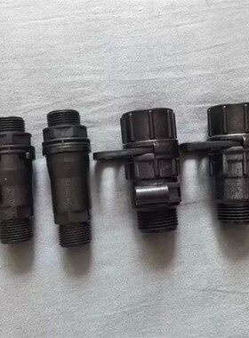 软水机软化阀6分1寸进出水口接头F65B3F63C3控制阀流量计螺纹配件