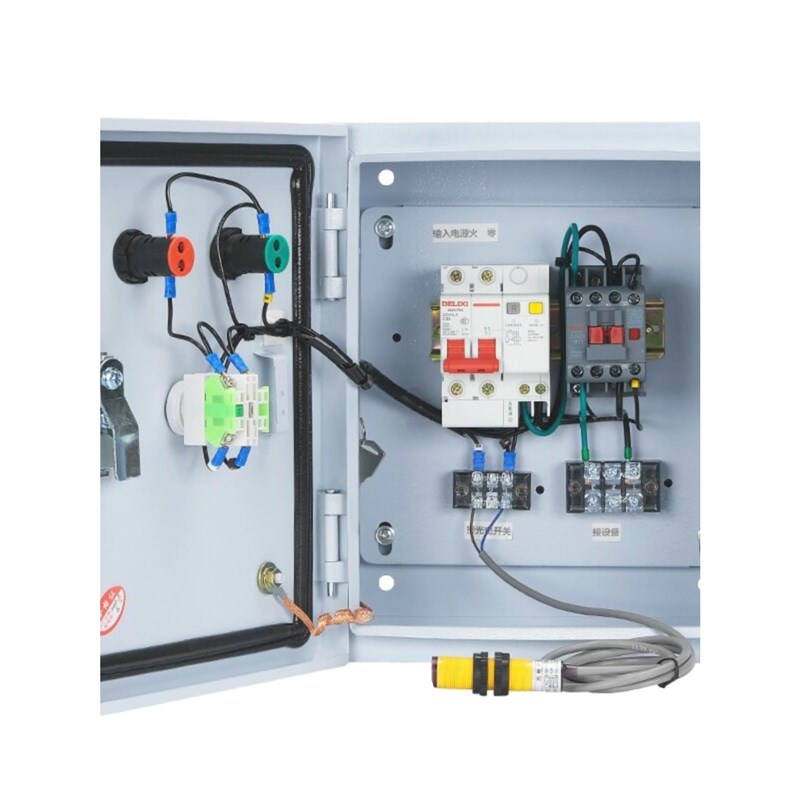 物料红外线感应光电开关水泵风机 启停运输货梯传送带门窗控制箱*