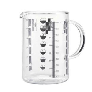德国WMF福腾宝厨房烘焙无铅玻璃量杯1L计量杯测量杯刻度称量杯子