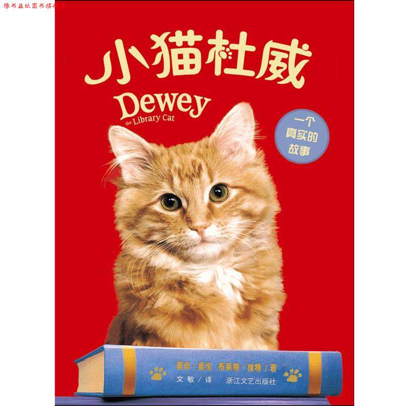 【正版书】 小猫杜威 [美]麦仑,[美]维特　著,文敏　译 浙江文艺出版社