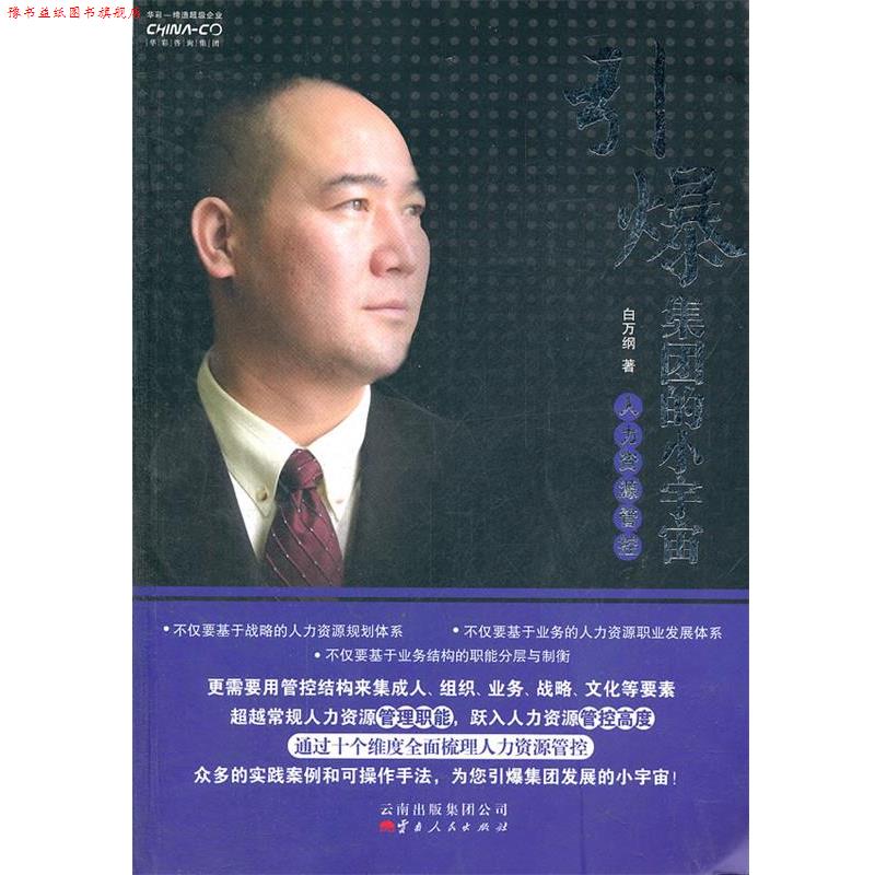 【正版书】 引爆集团的小宇宙 : 人力资源管控 白万纲 著 云南人民出版社