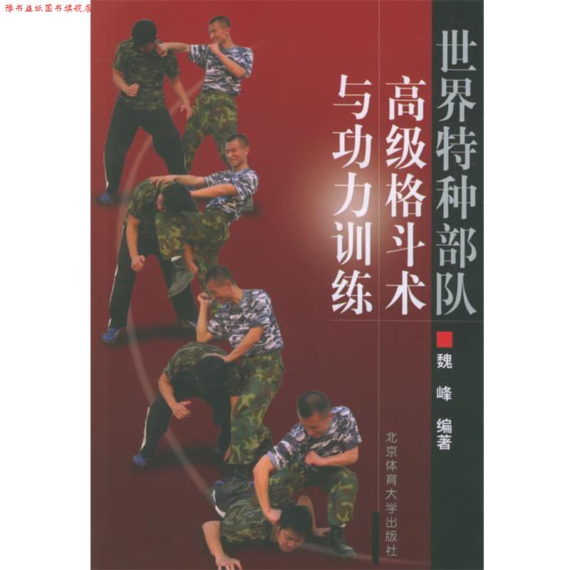 【正版书】 世界特种部队格斗术与功力训练 魏峰 编著 北京体育大学出版社