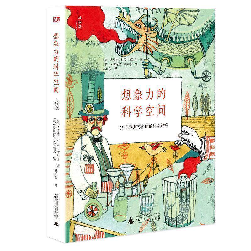 【正版书】 想象力的科学空间 达维德&middot;科罗&middot;博尔加著,林凤仪 译 广西师范大学出版社