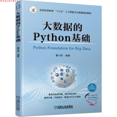 【正版书】 大数据的Python基础 董付国 著 机械工业出版社