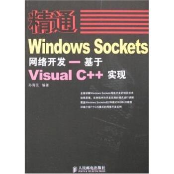 【正版书】 精通Windows Sockets网络开发 孙海民 著 人民邮电出版社