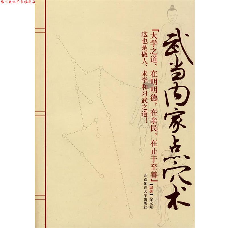 【正版书】 武当内家点穴术 徐宏魁 编著 北京体育大学出版社