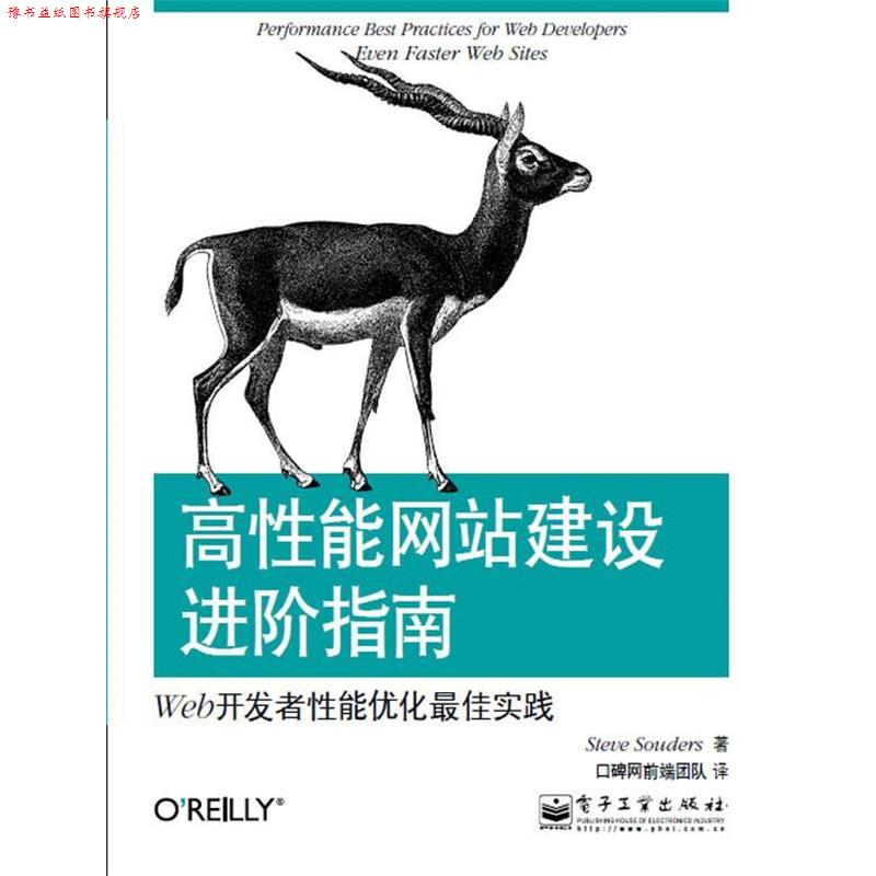 【正版书】 高性能网站建设进阶指南:Web开发者性能优化实践 (美)桑德斯 著,口碑网前端团队 译 电子工业出版社