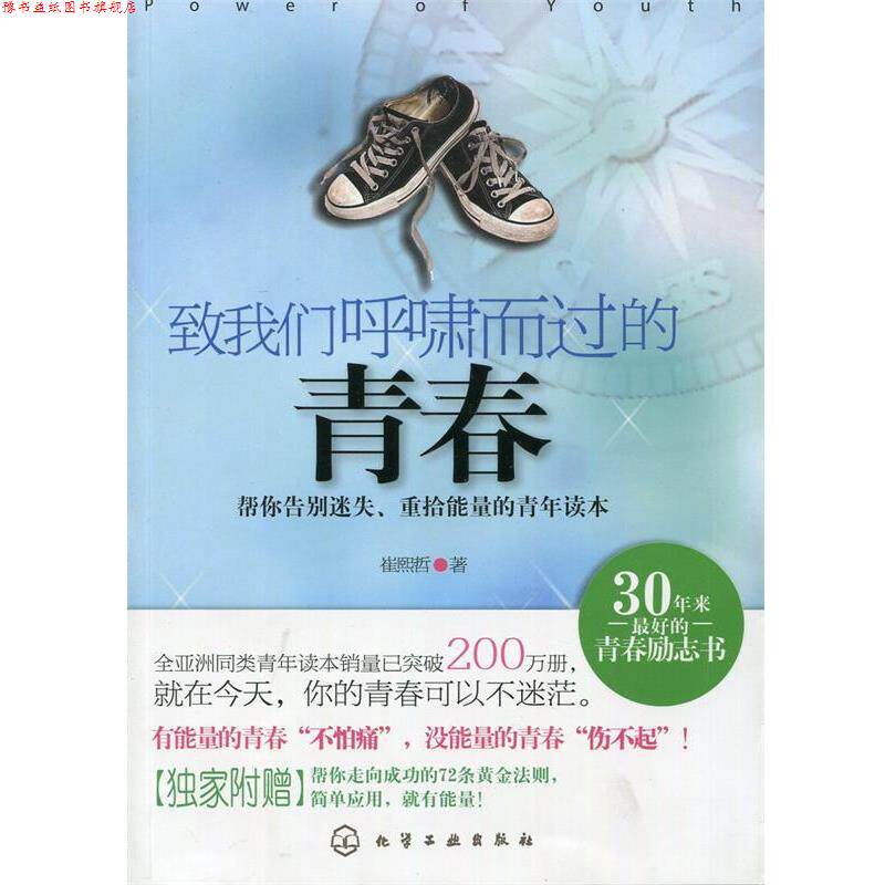 【正版书】 致我们呼啸而过的青春 崔熙哲　著 化学工业出版社