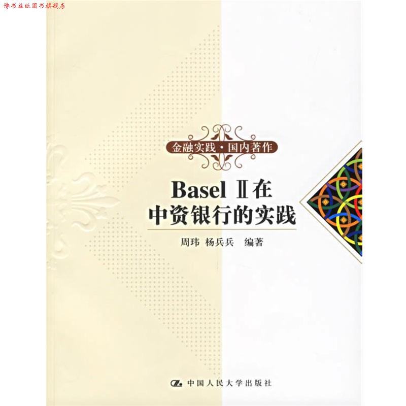 【正版书】 Basel II在中资银行的实践 周玮,杨兵兵 编著 中国人民大学出版社