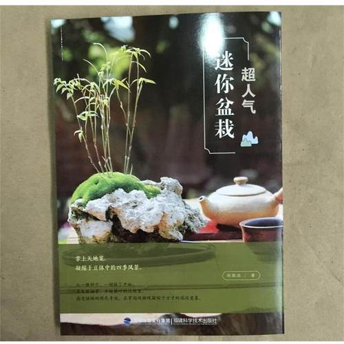 【正版书】 超人气迷你盆栽 郑顺成 福建科技出版社