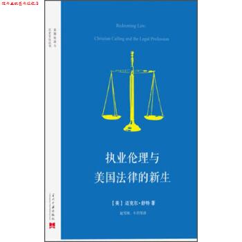 【正版书】 执业伦理与美国法律的新生 [美] 迈克尔·舒特 著,赵雪纲,牛玥 译 当代中国出版社