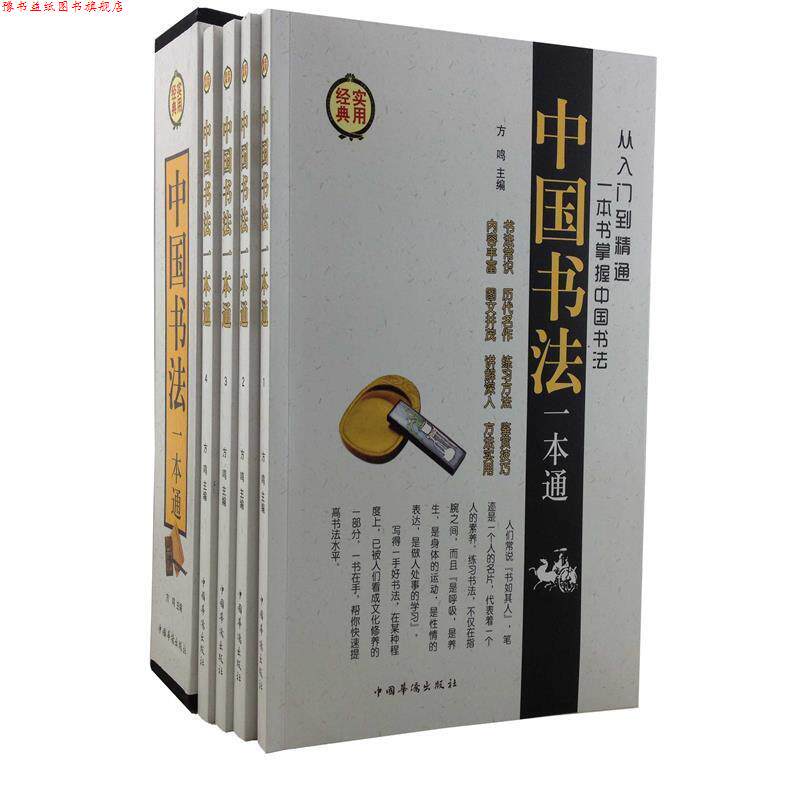 【正版书】 中国书法一本通 方鸣主编 中国华侨出版社