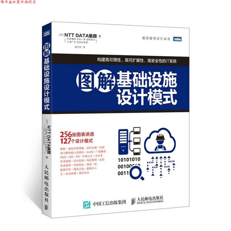【正版书】 图解基础设施设计模式 [日]NTT DATA集团,杉原健郎,吉田一幸,岩崎贤治,三 人民邮电出版社