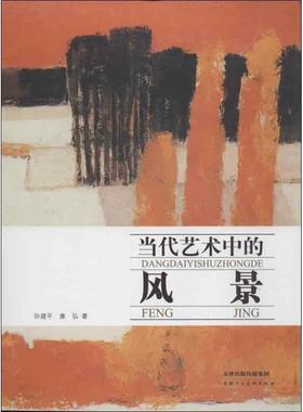 【正版书】 当代艺术中的风景 孙建平, 康弘, 著 天津人民美术出版社