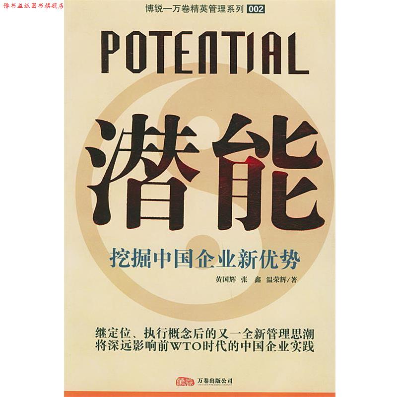 【正版书】 潜能—挖掘中国企业新优势 黄国辉 等著 万卷出版公司