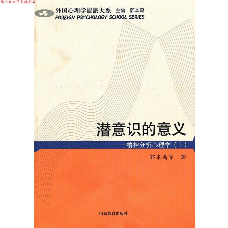 【正版书】 潜意识的意义—精神分析心理学上 郭本禹 等著 山东教育出版社