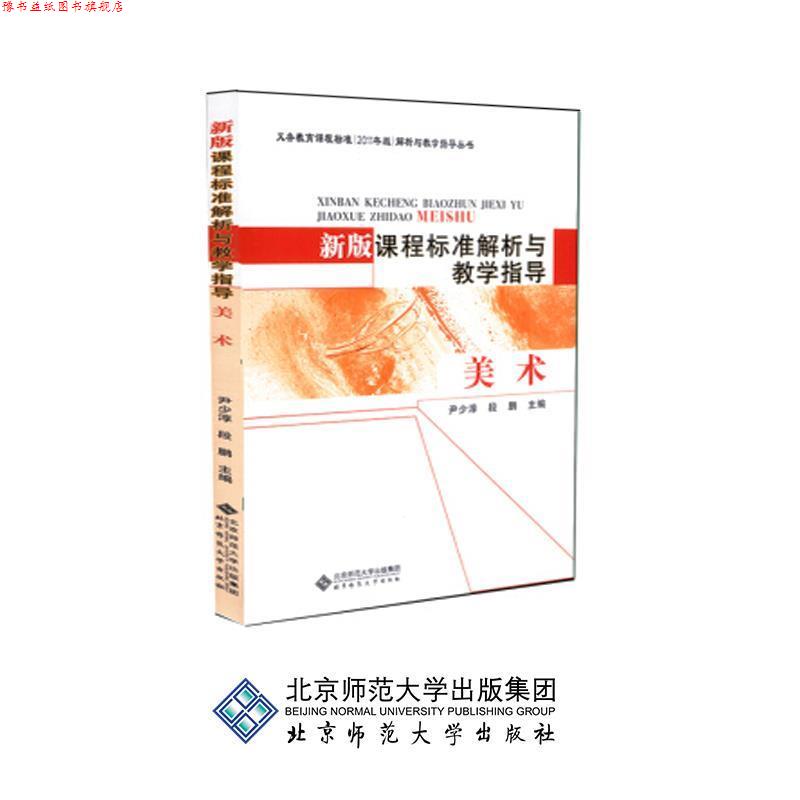 【正版书】 新版课程标准解析与教学指导:美术 尹少淳, 段鹏 北京师范大学出版社