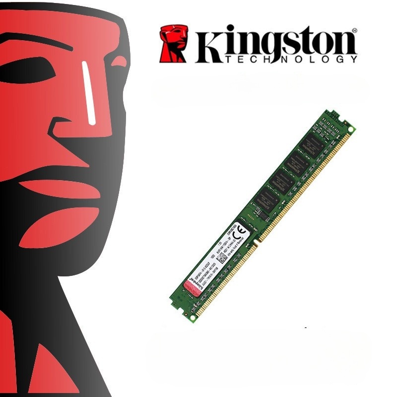 金士顿内存条4GB DDR3 1600 4G  台式机内存条 兼容1333