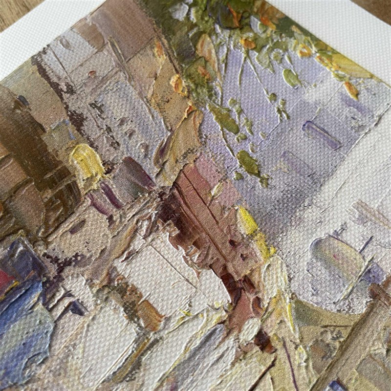 3D打印立体油画肌理浮雕画UV喷绘油画布定制画芯墙纸壁画软装饰画