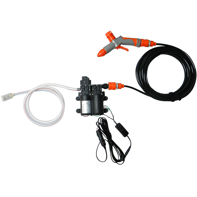 12v洗车水泵 小型车载洗车机220v高压水枪家用便携式洗车器刷车枪