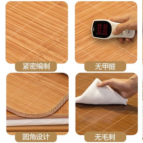 夏季婴儿凉席幼儿园午睡专用宝宝儿童床双面竹席单人学生宿舍定制