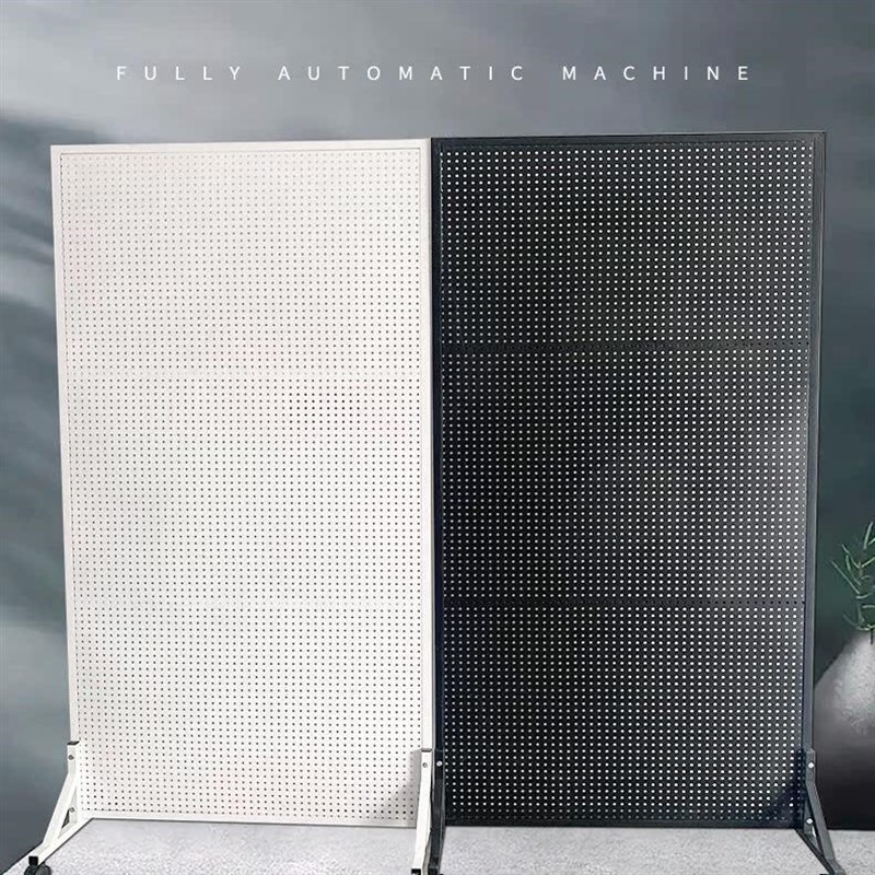 饰品展示架洞洞板落地置物架袜子展览可移动手机配件超市双面货架