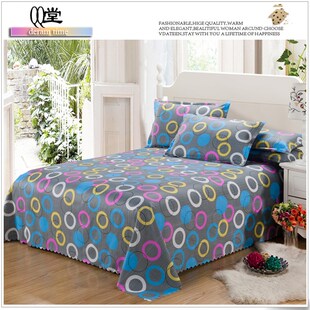 学生宿舍床单单件1.2m单人床1.5米双人床1.8被单子寝室男女2.0