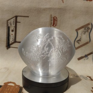 良造坊 3D打印宋制发冠送双簪 浮雕牡丹 汉服配饰 婚服定制发冠