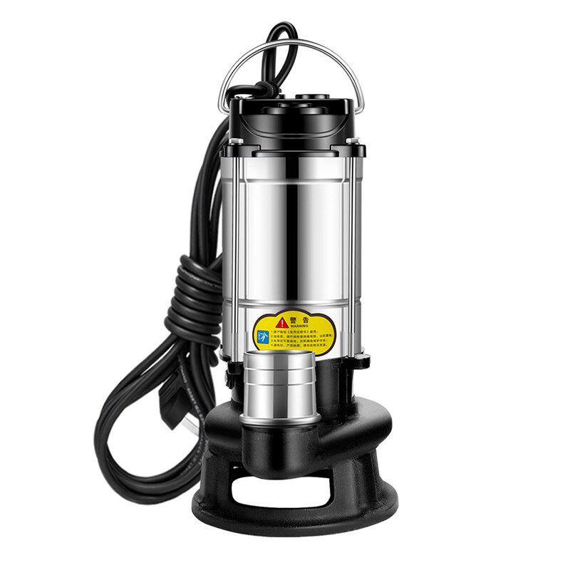 切割排污泵不锈钢220v家用小型井水抽水泵农用灌溉高扬程排污泵