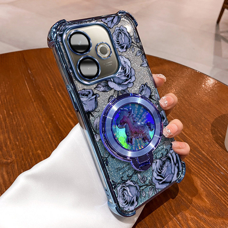 OPPOA5活力版马上有钱支架手机壳oppoa5玫瑰印花新年款国风国潮全包防摔软边框防摔气囊电镀边框小众不撞款,3C数码配件,手机保护套/壳,淘宝优惠券,粉丝福利购,淘宝优惠卷