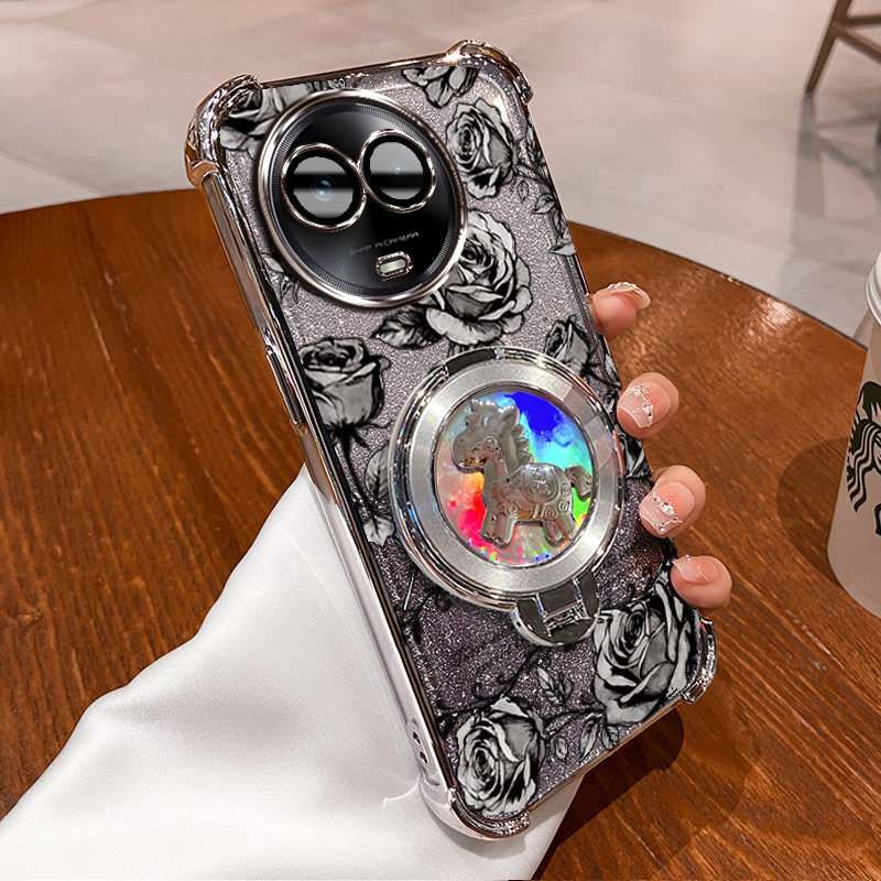 REALMEV50S新年款玫瑰印花手机壳realmev50s马上有钱支架国风国潮全包防摔软边框防摔气囊镜头小众不撞款,3C数码配件,手机保护套/壳,淘宝优惠券,粉丝福利购,淘宝优惠卷
