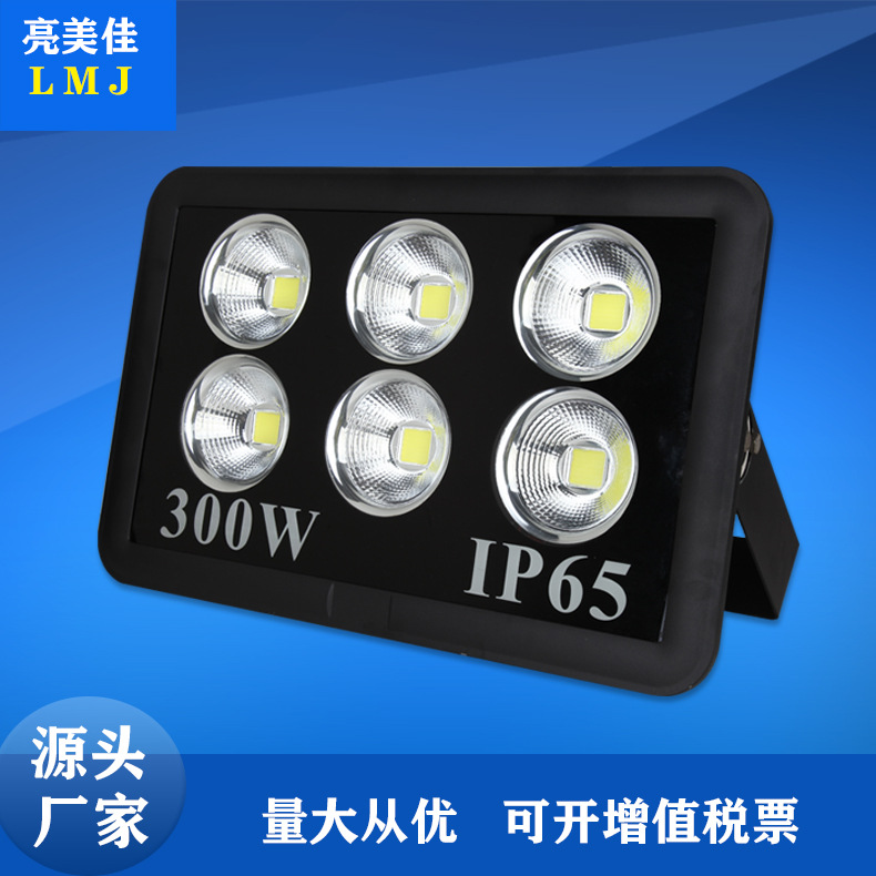 LED聚光投光灯 户外灯150W200W300W400W招牌广告灯工程灯防水