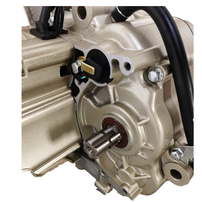 摩托车机头 卧式110 125 130cc风冷摩托车三轮车发动机总成