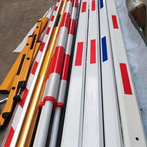 停车场档杆 栅栏直杆八角椭w圆泡沫圆杆道闸杆 小区升降铝合金栏