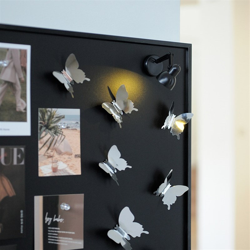 电表箱装饰画2025新款原创设计蝴蝶电表箱遮挡盖板配电箱磁吸黑板