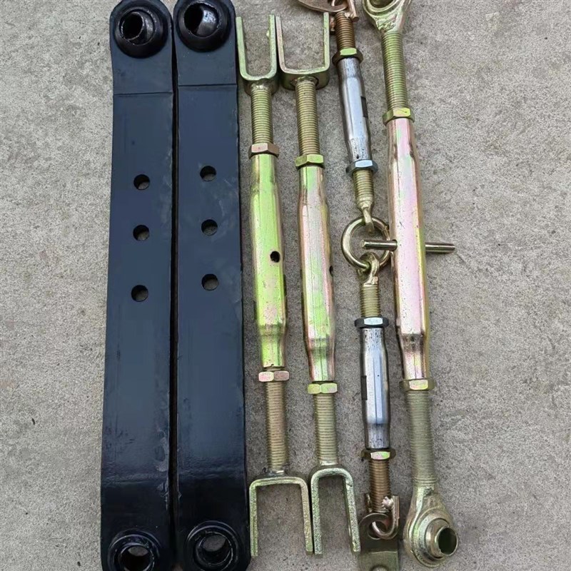 拖拉机农用小四轮加厚悬r挂总成 大板 中拉杆 斜拉杆四轮车后悬挂