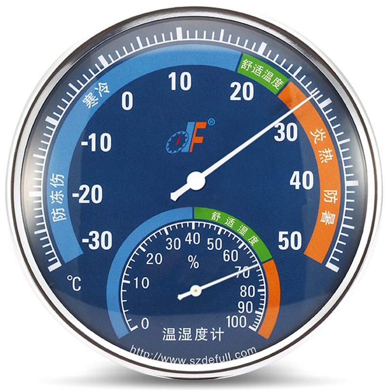 温湿度计家用室内精准仓库库房工厂车间温度计台式壁挂气温